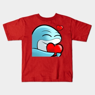 CarbonFin Love Emote T-Shirt Kids T-Shirt